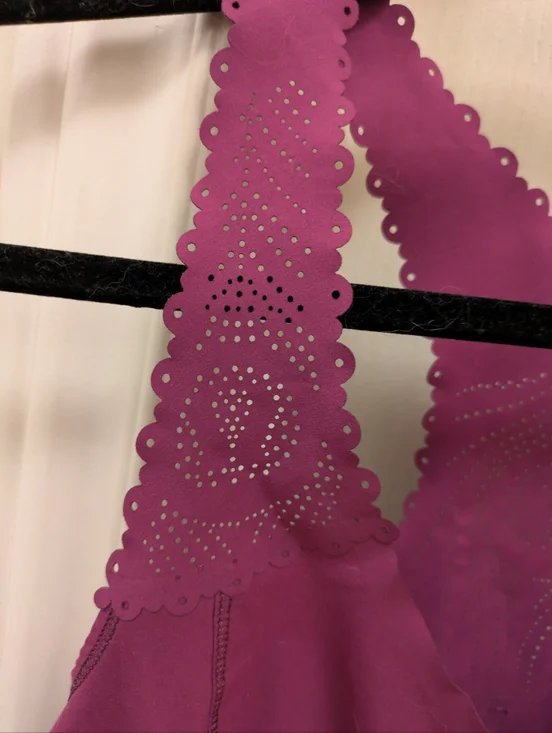 lululemon athletica Raspberry Racerback Lace-Trim Tank - Picture 3 of 5